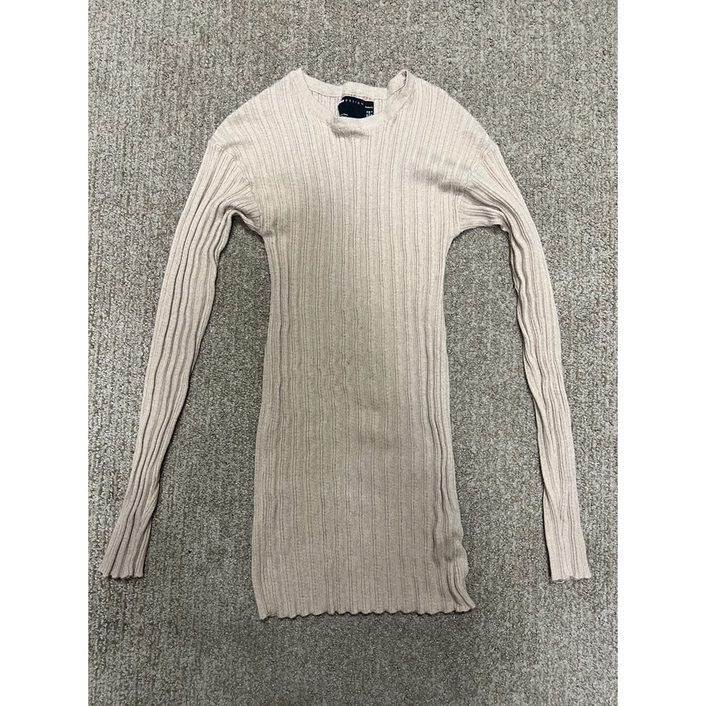 ASOS Design Maternity crew neck ribbed sweater size 6
